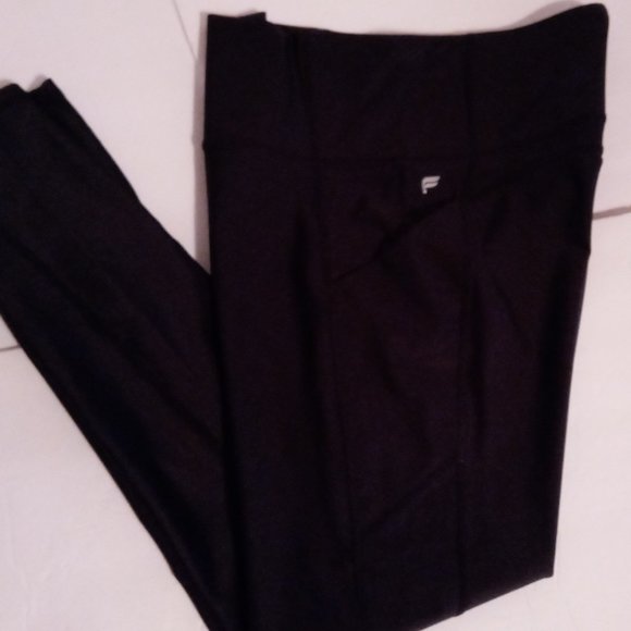 Fabletics Pants - Fabletics athletic black leggings sz M